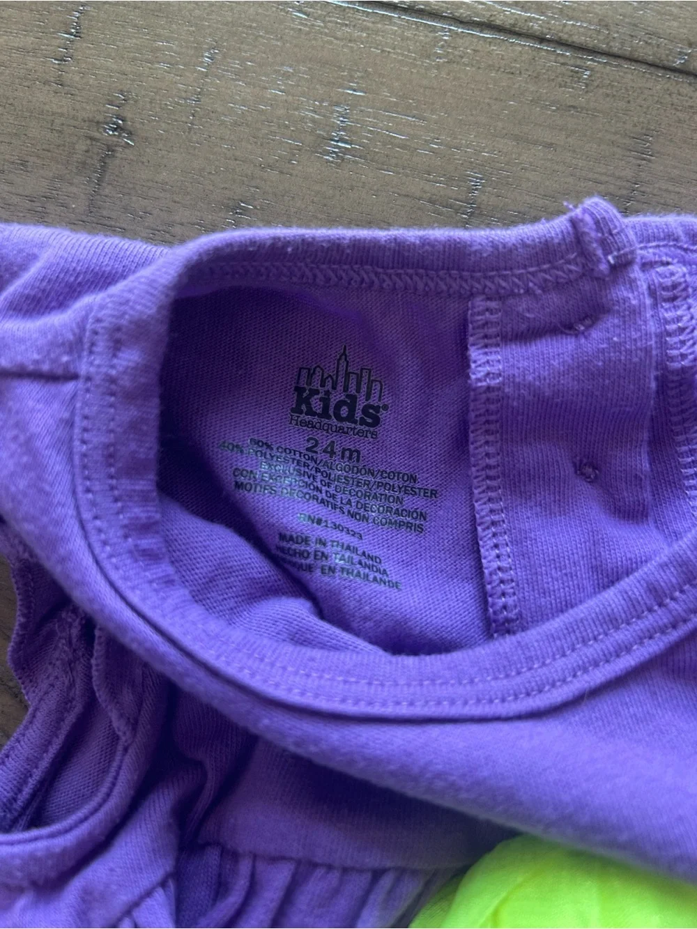 Kids Headquarters slevveless purple